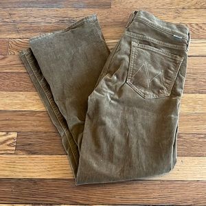 Gold Mother Corduroy Pant - size 27